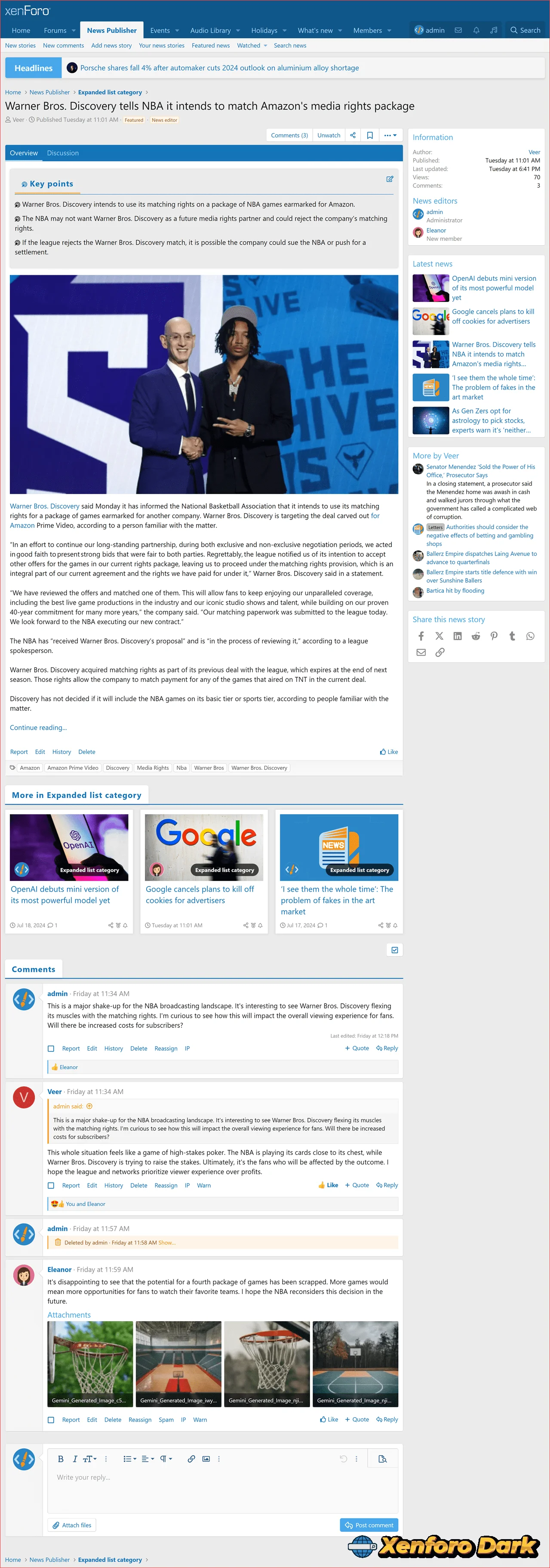 XenCustomize News Publisher Home Page Portal CMS-3.webp